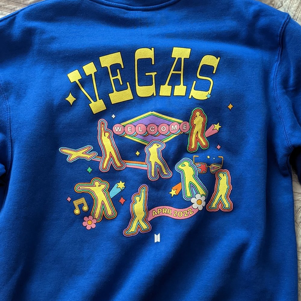 BTS Permission To Dance Vegas crewneck